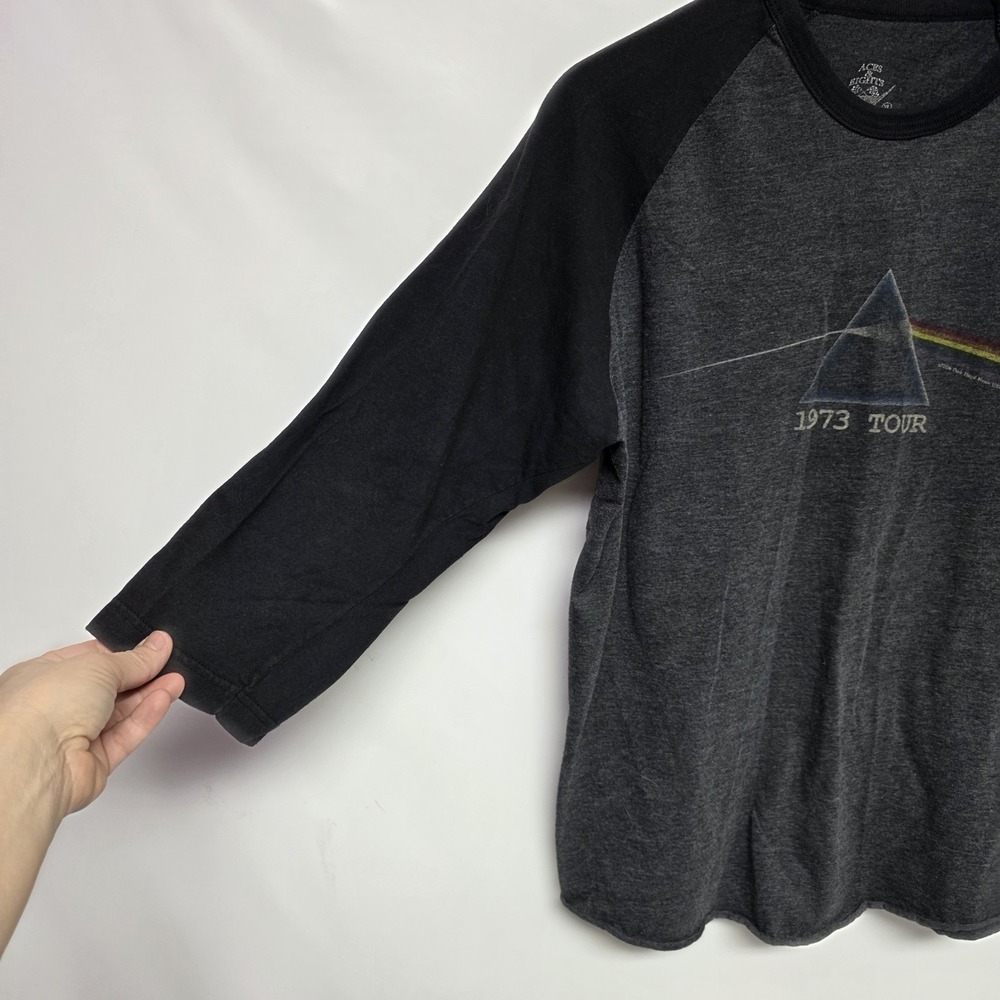 Pink Floyd Dark Side of the Moon 1973 Tour 3/4 Sleeve T Shirt Womens XL (2004) - Picture 5 of 8